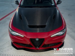 Alfa Romeo Giulia Front Spoiler - Carbon Fiber - Estremo - V1 Alfa Romeo Giulia Front Spoiler - Carbon Fiber - Estremo - V1